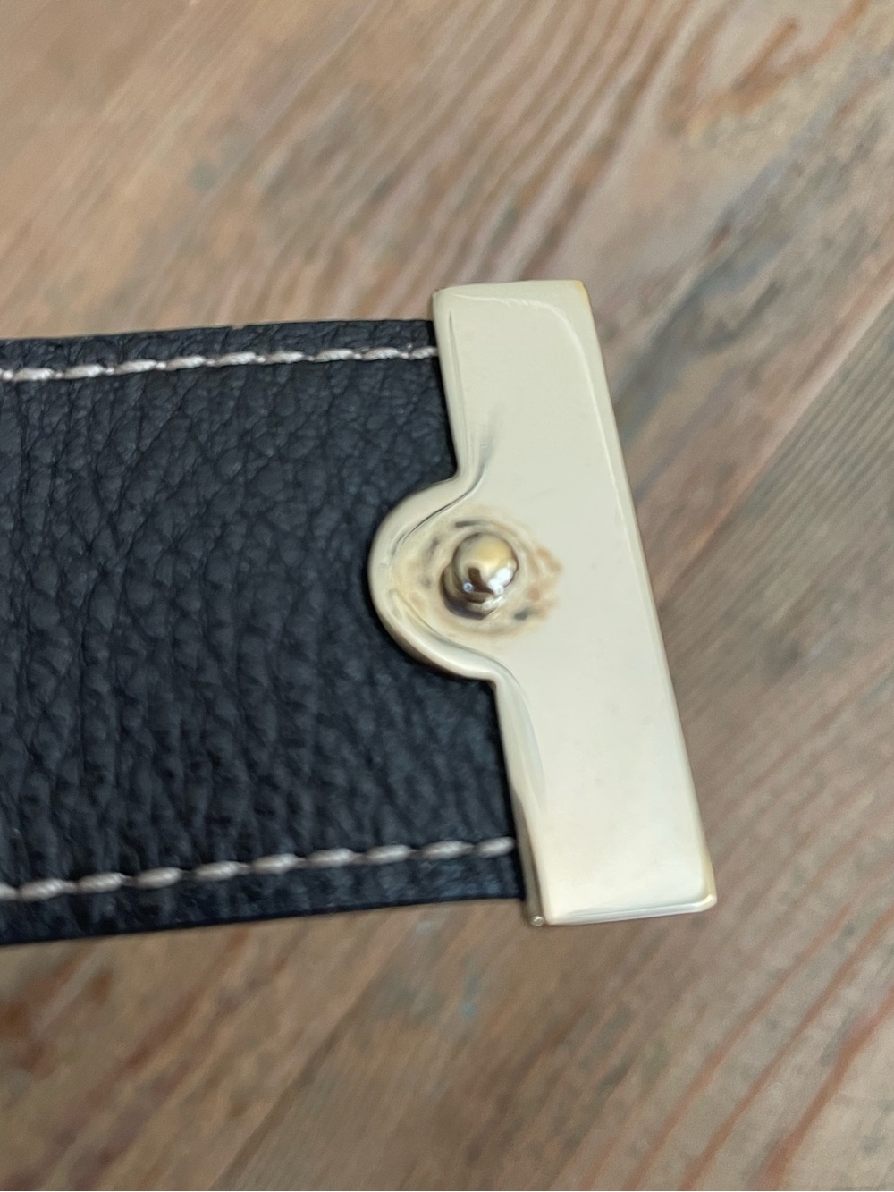 Gucci Vintage GG Canvas Continental Wallet Dark Brown Leather - Picture 7 of 15
